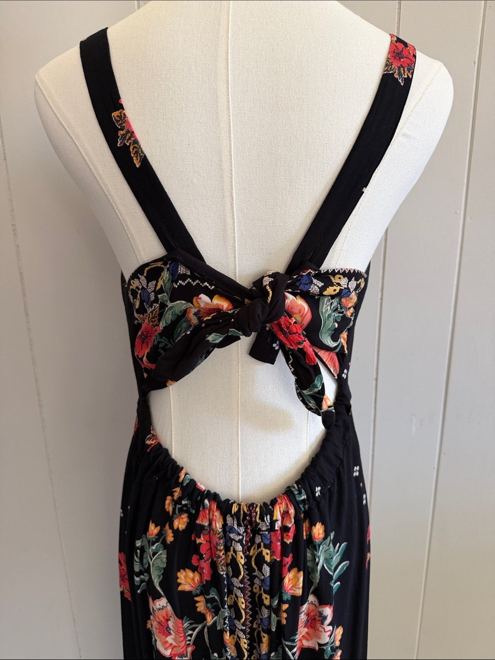 Angie Floral Maxi Dress Medium Boho Festival Whimsical Cottagecore - Picture 5 of 14